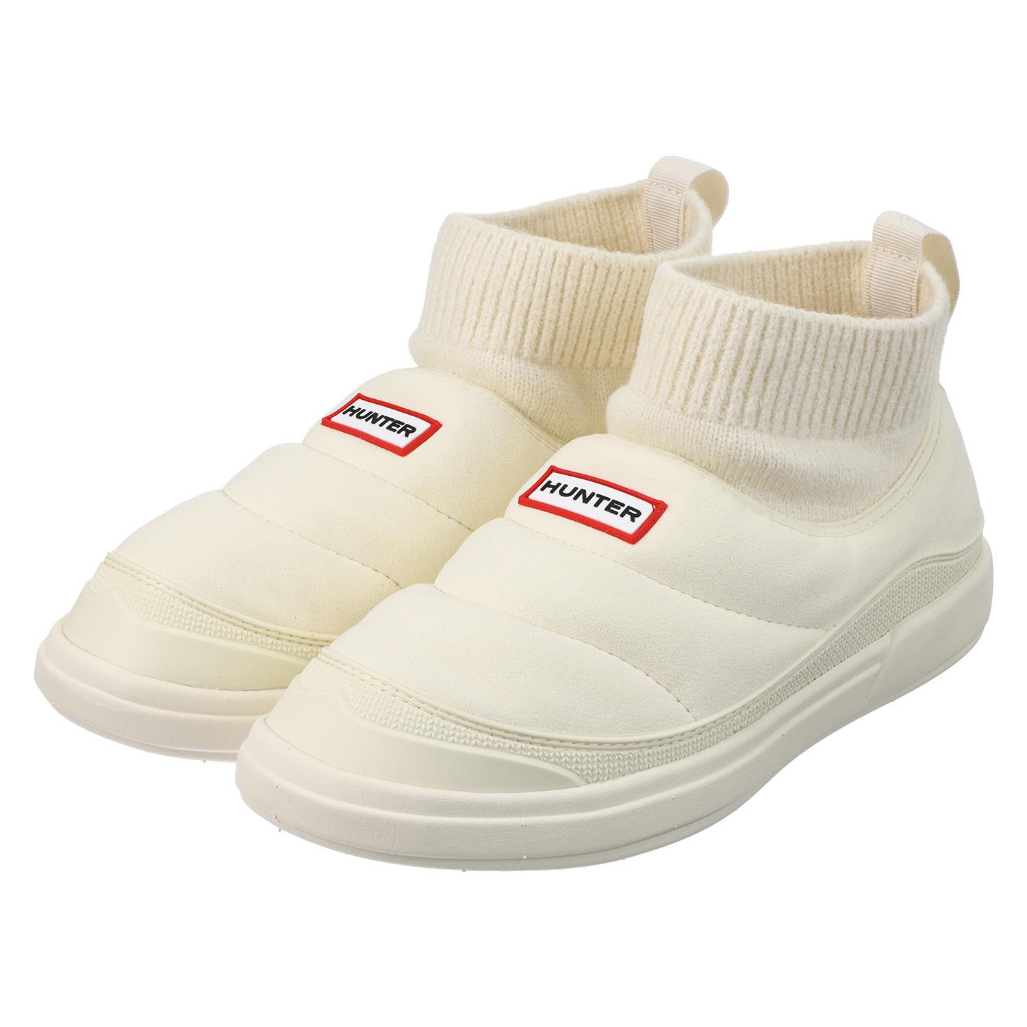 ハンター インアウト スエード調カフブーツ