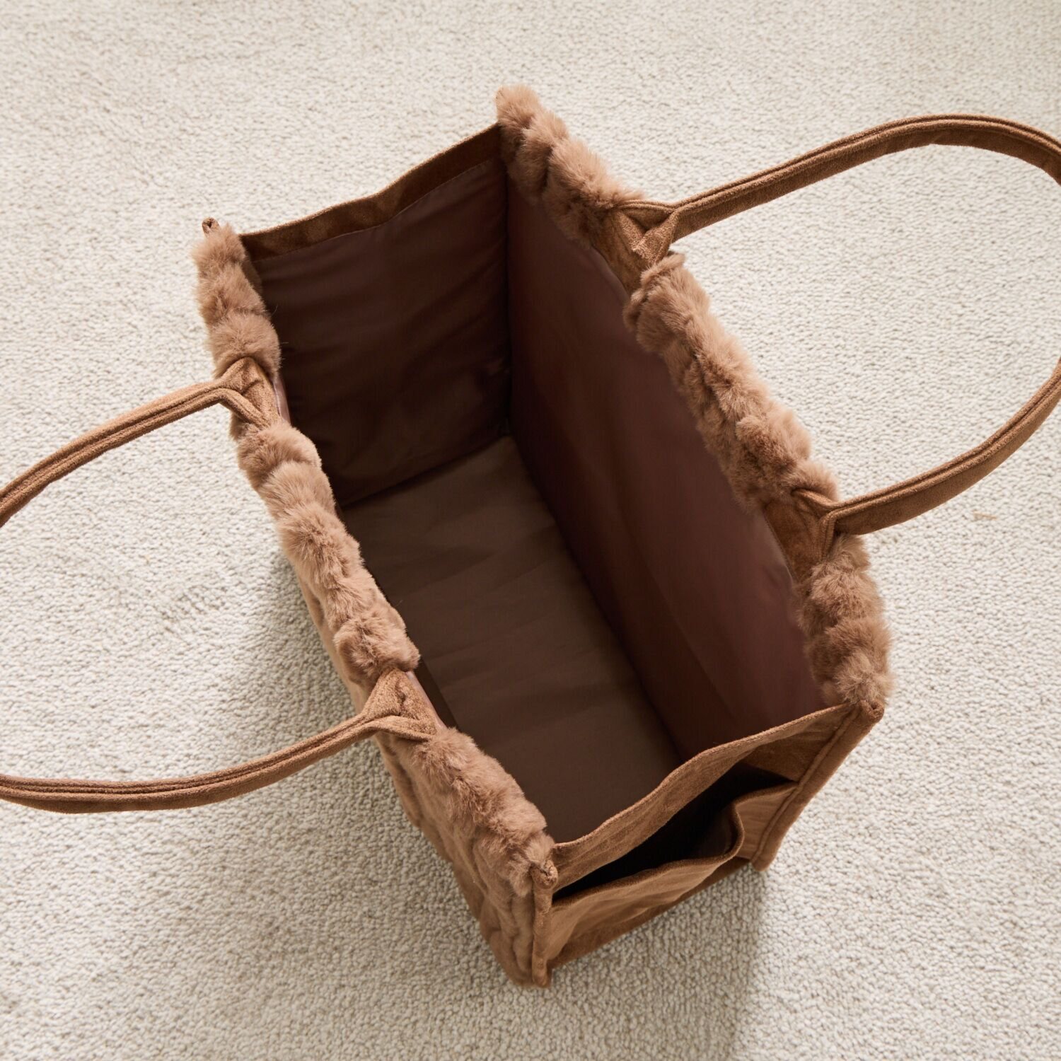 セーブルファータッチ インテリア収納バッグ ＜プティ＞