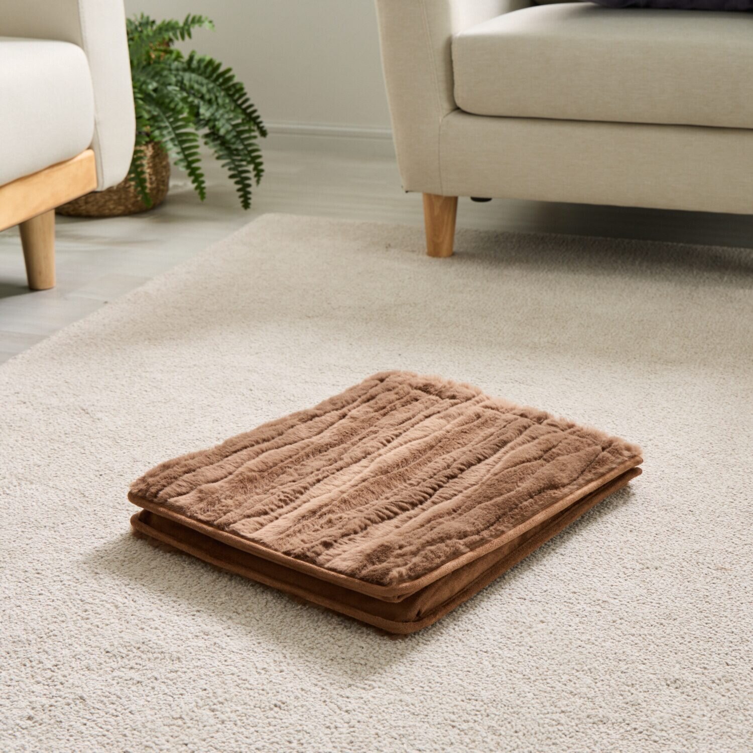 セーブルファータッチ インテリア収納バッグ ＜プティ＞