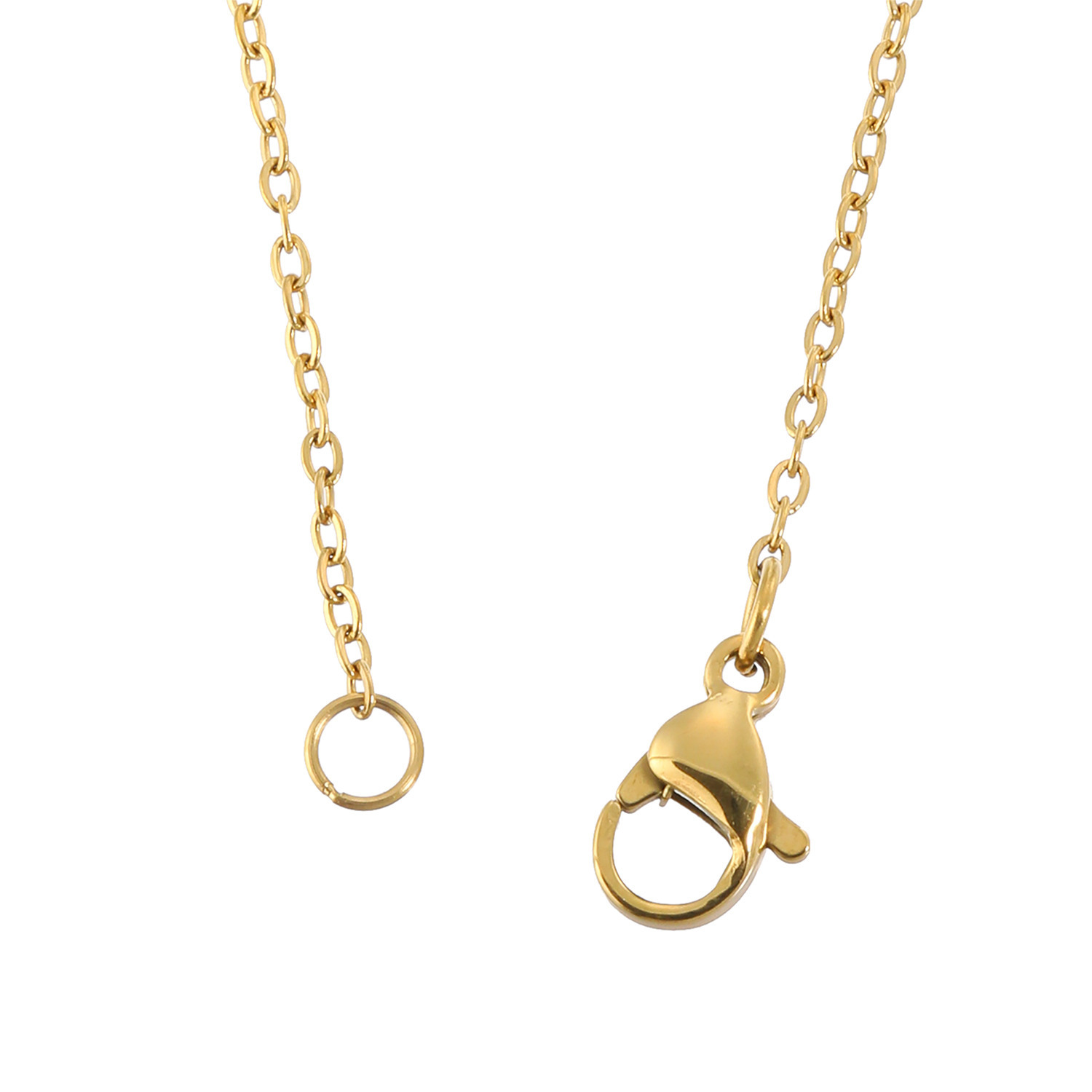 デルークス サージカルステンレス バルーンベア デザインネックレス