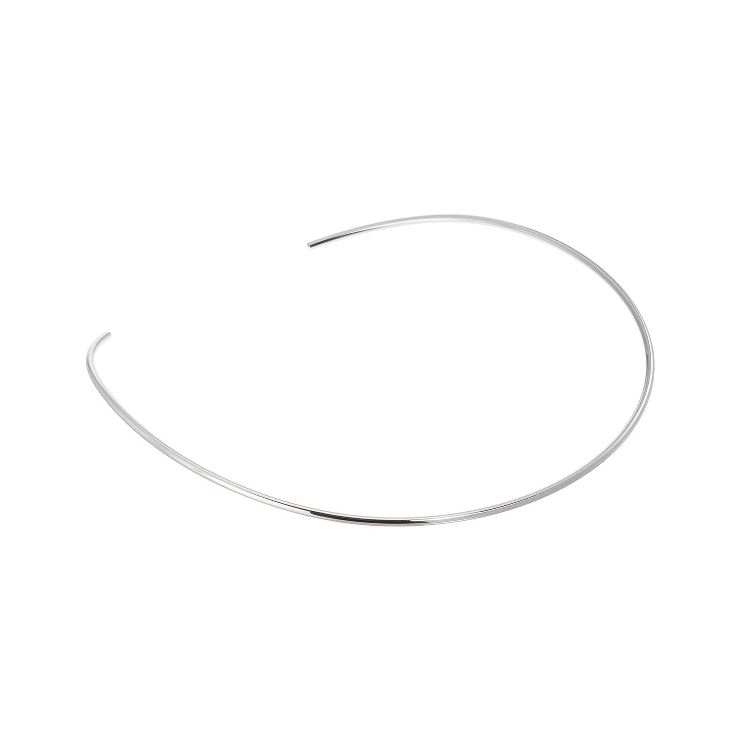 デルークス サージカルステンレス ツートーンデザイン ＣＺペンダント＆ チョーカーセット