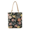 ラルジュ 花柄ジャガード 縦型Ａ４トートバッグ