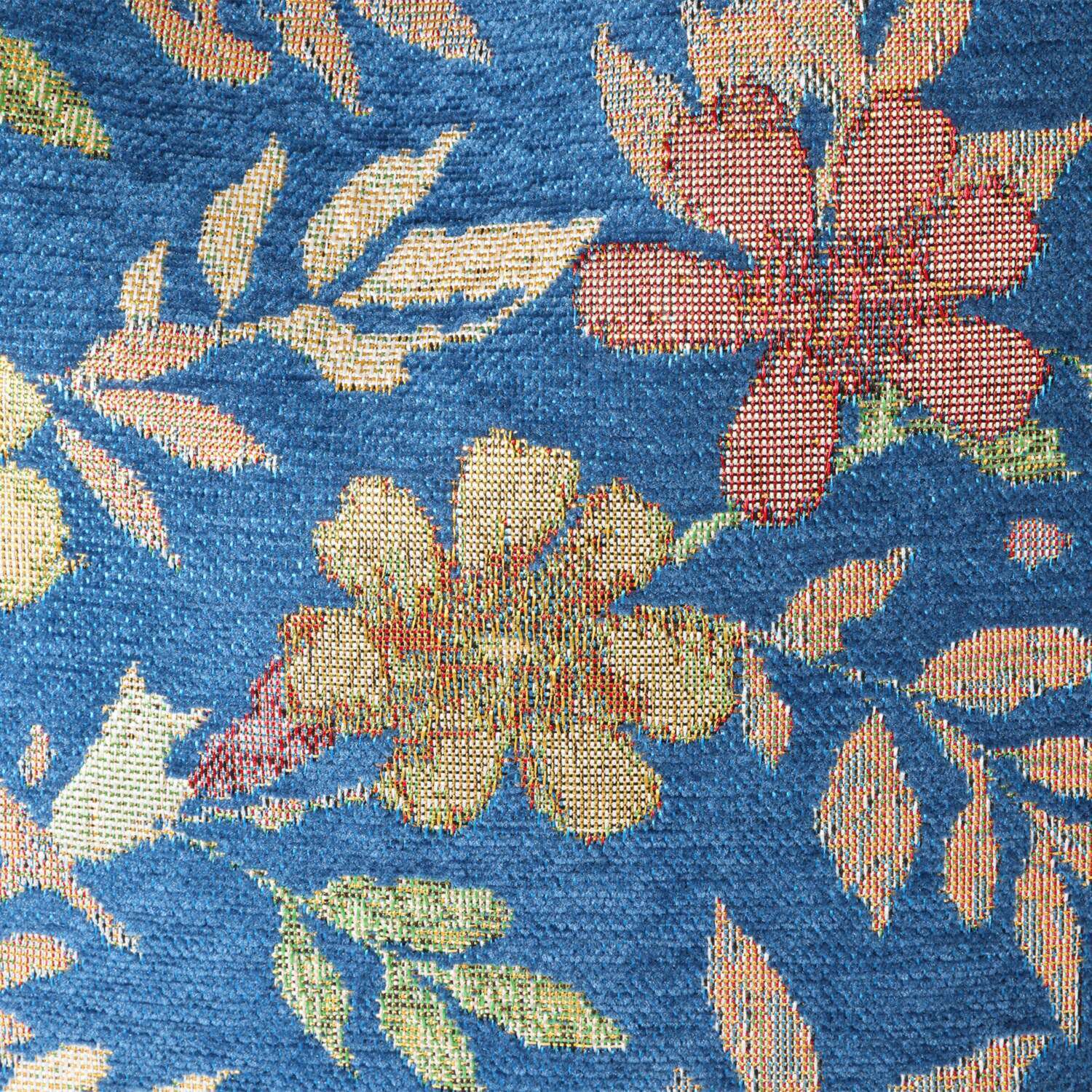 ラルジュ 花柄ジャガード リバーシブル トートバッグ