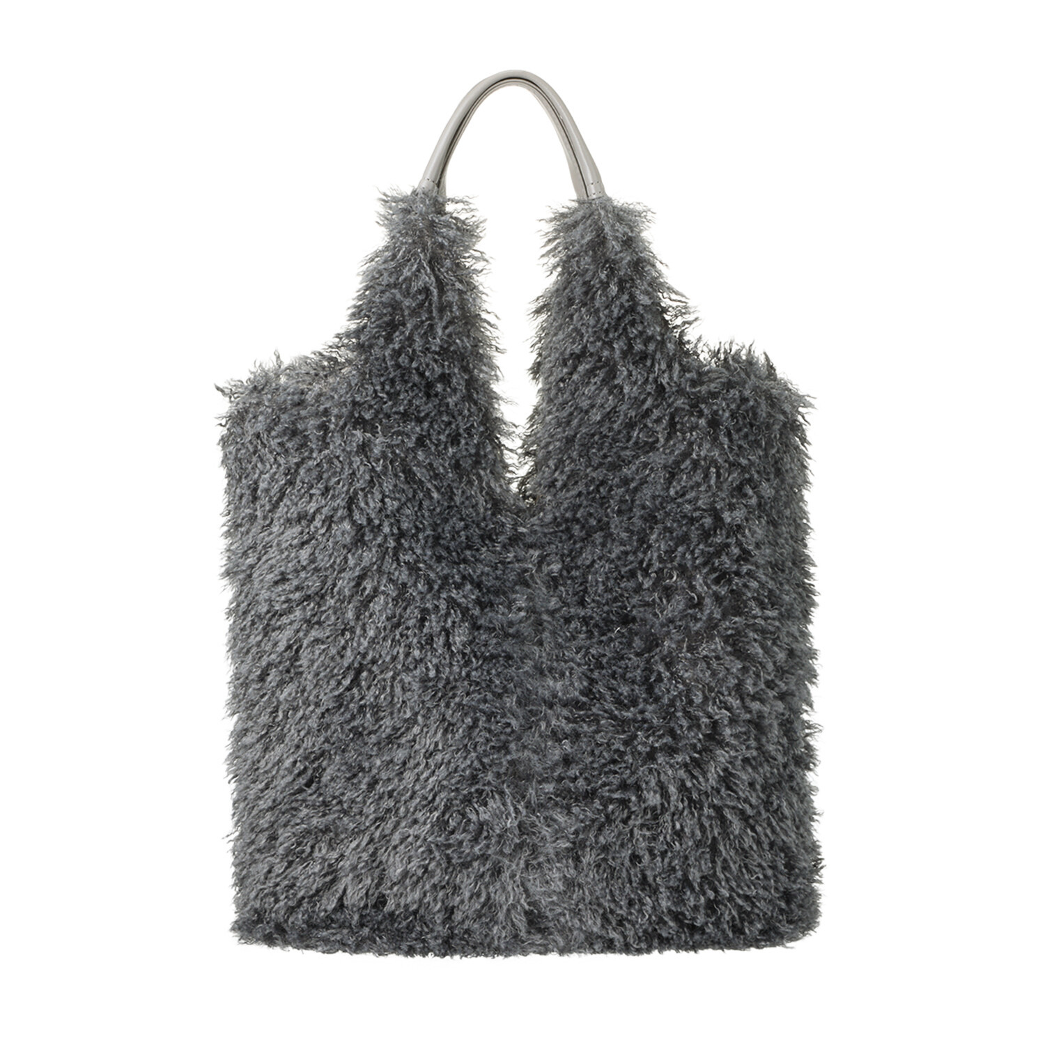 ラルジュ 軽量もけもけ ボリュームトートバッグ