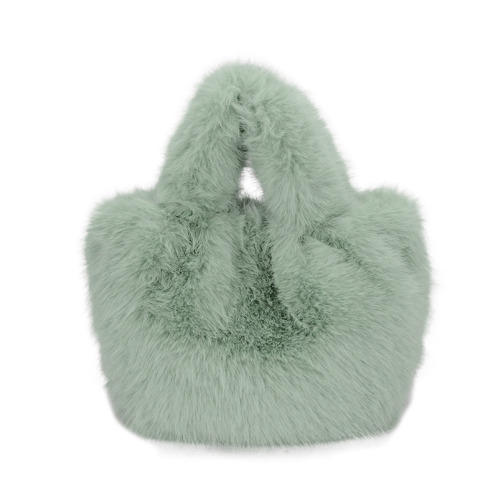 ラルジュ ボリューム フェイクファー トートバッグ