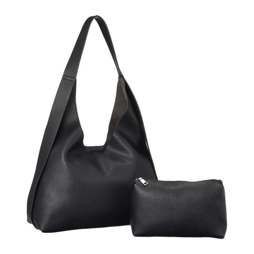 ラルジュ インナーポーチ付 サンカクトートバッグ