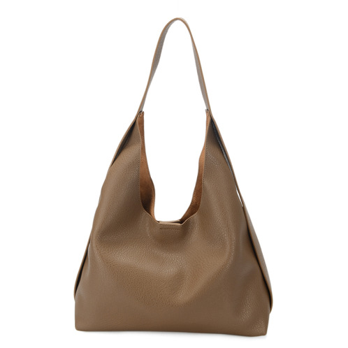 ラルジュ インナーポーチ付 サンカクトートバッグ