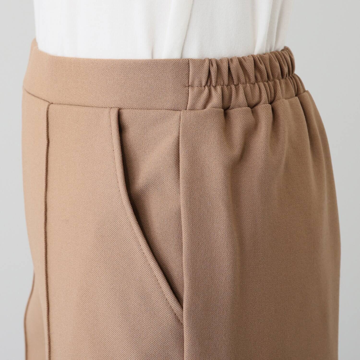 ＴＡＫＵＭＩＢＡ 吸湿発熱 ウーリッチウォーム イージーワイドスラックス ＜股下７０ｃｍ＞