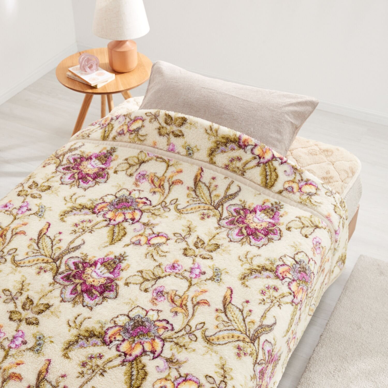 大津毛織 ホットテックス ボリューム掛け毛布＆ ボリューム敷きパッド ２点セット ＜ダブル＞