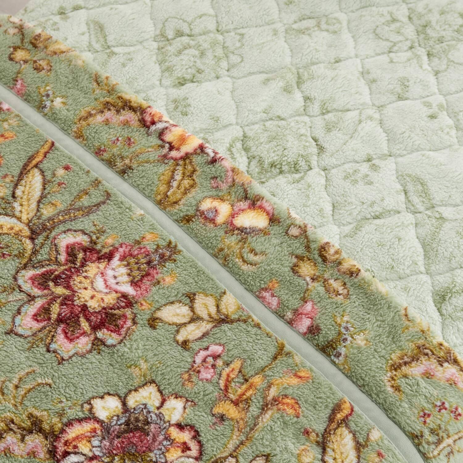 大津毛織 ホットテックス ボリューム掛け毛布＆ ボリューム敷きパッド ２点セット ＜ダブル＞