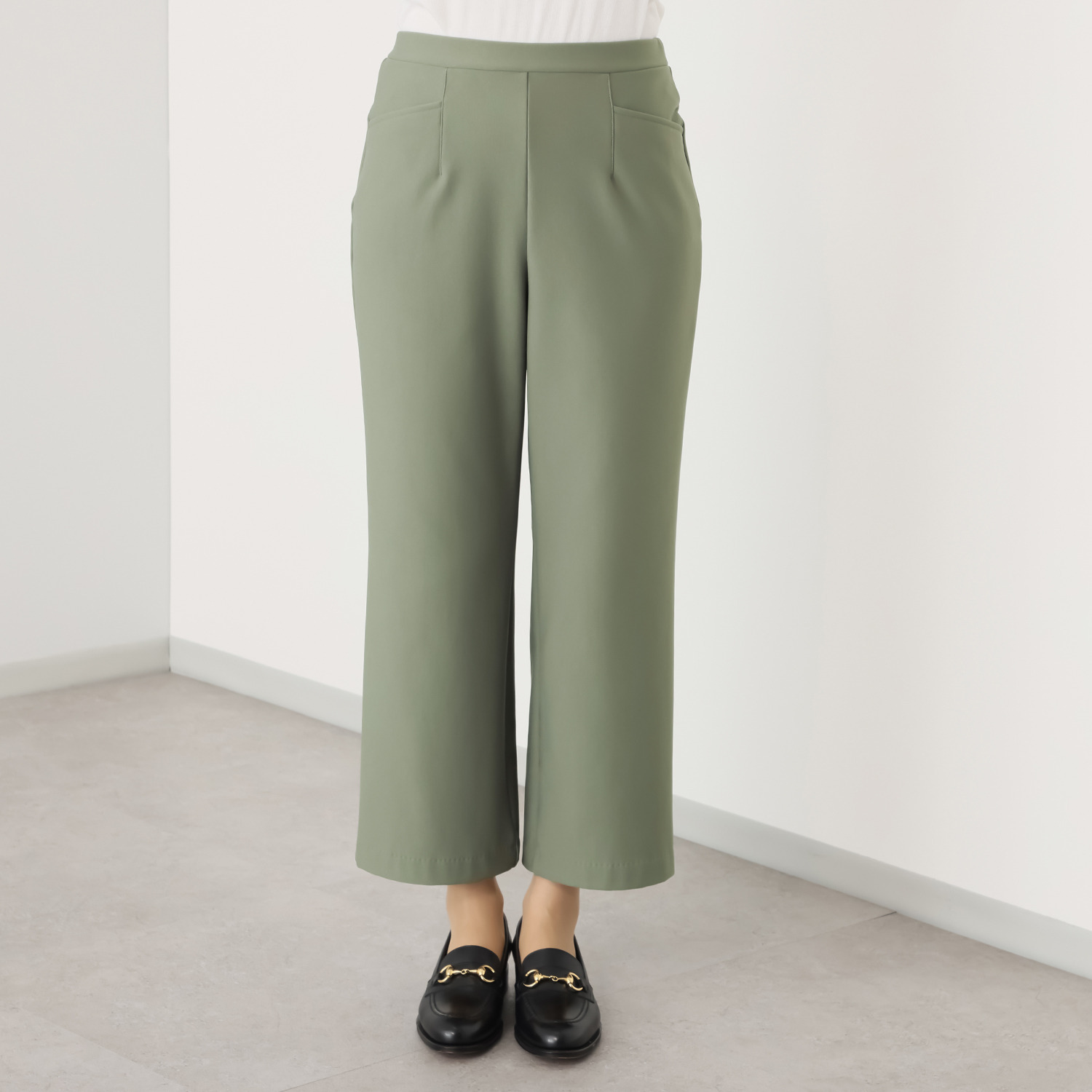 ピーツー 気持ちいぃ〜♪ マシュマロ起毛 ソフトワイドパンツ