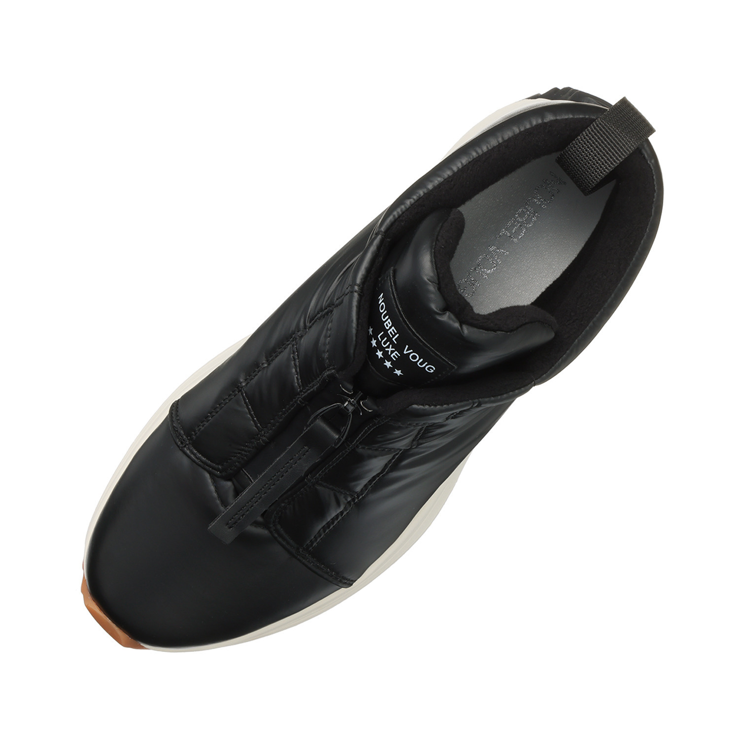 ヌーベルヴォーグ リュクスライン はっ水　中わた 厚底スニーカーブーツ