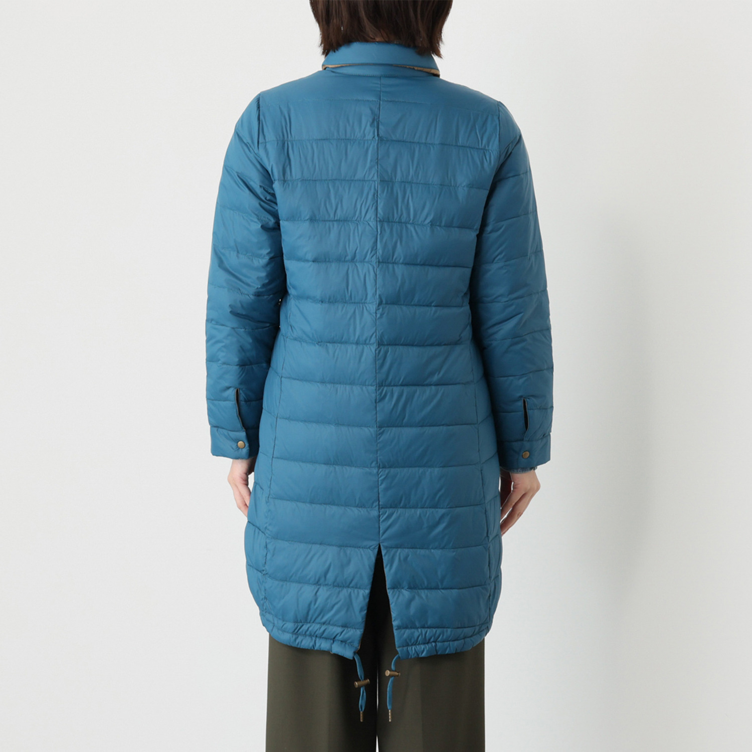 アンリック　オー　ブルー ウルトラ軽量 次世代ミックスダウン ステンカラーコート