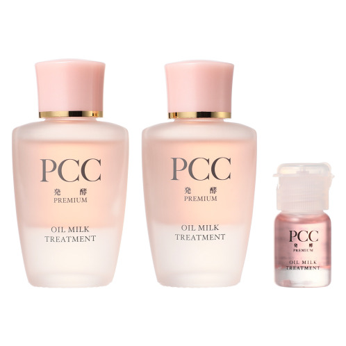 美容成分100% ハリツヤなめらか肌へ導く PCC発酵プレミアム 美容オイルミルク・ トリートメント 2本増量セット 美容成分100% ハリツヤなめらか肌へ導く PCC発酵プレミアム 美容オイルミルク・ トリートメント 2本増量セット