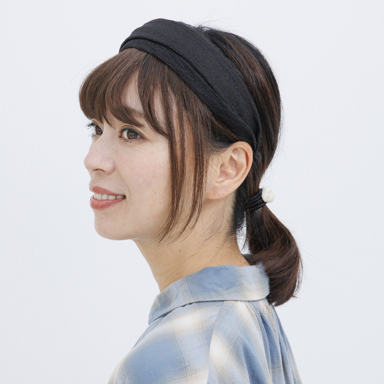 ギンカウィンカ 前髪とお顔周りの毛が 自然に完成 ドレスドヘア 前髪ウィッグ＆ カチューシャ