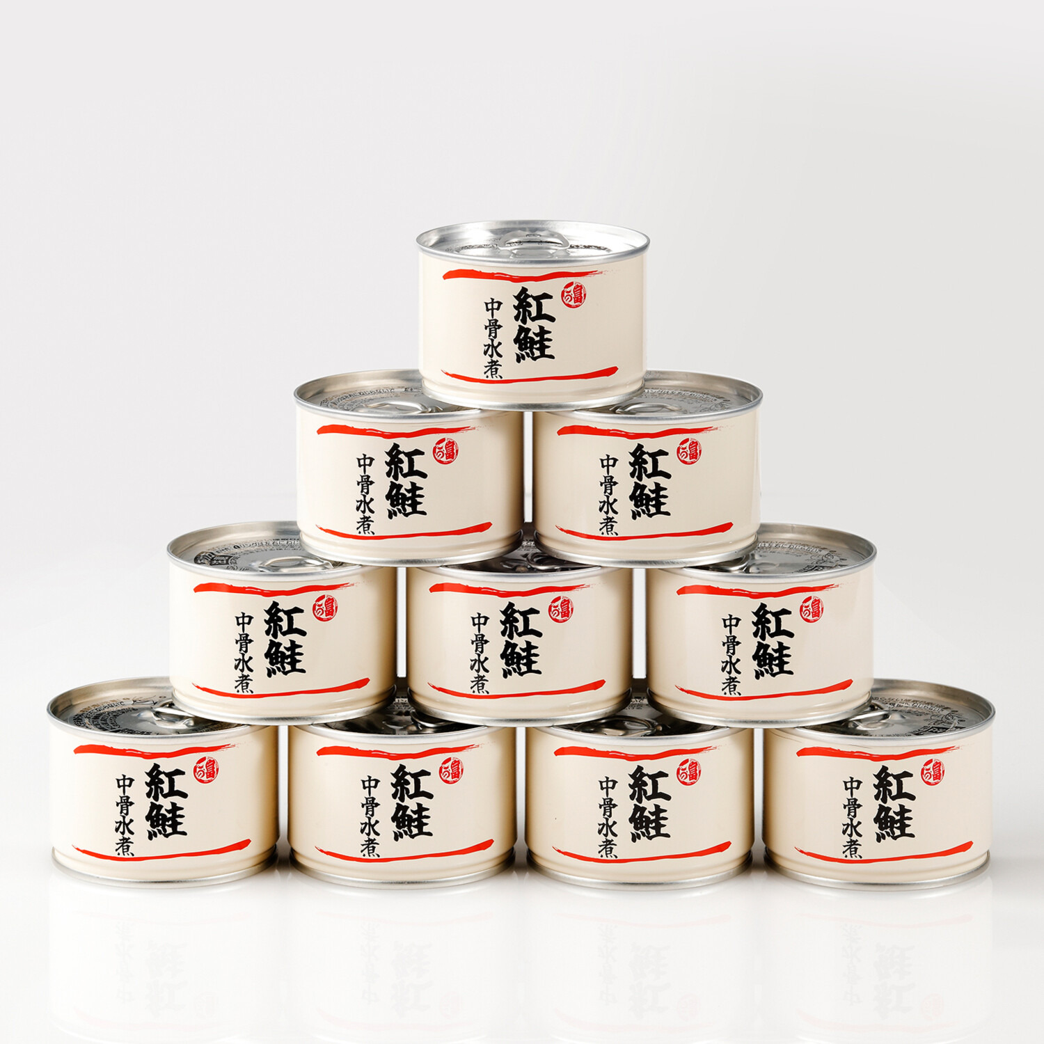 目利き人厳選！ ロシア産紅鮭の ほろっと中骨缶詰