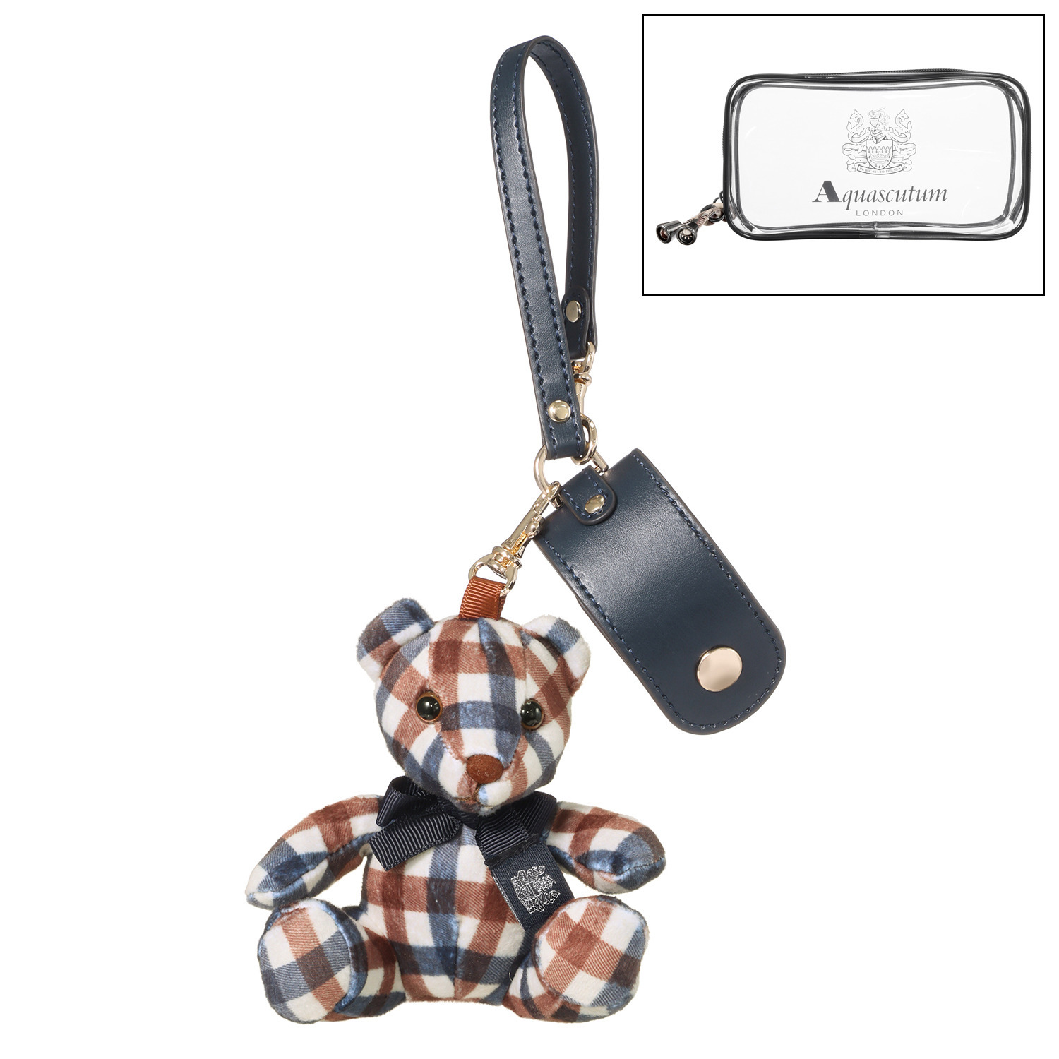 アクアスキュータム くま付 マフラーホルダー