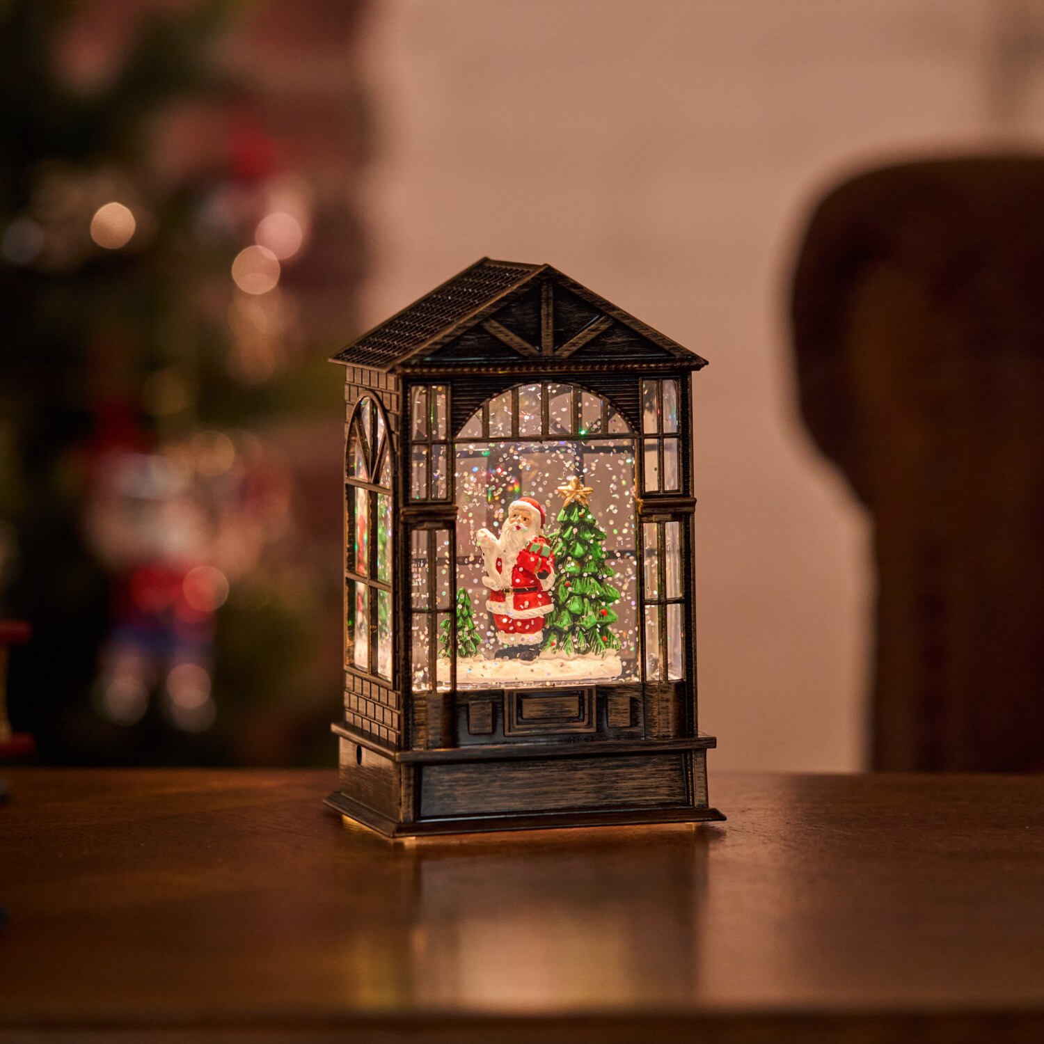 ライトアップで きらきら光る スノーイング スモールハウス ライトスタンド