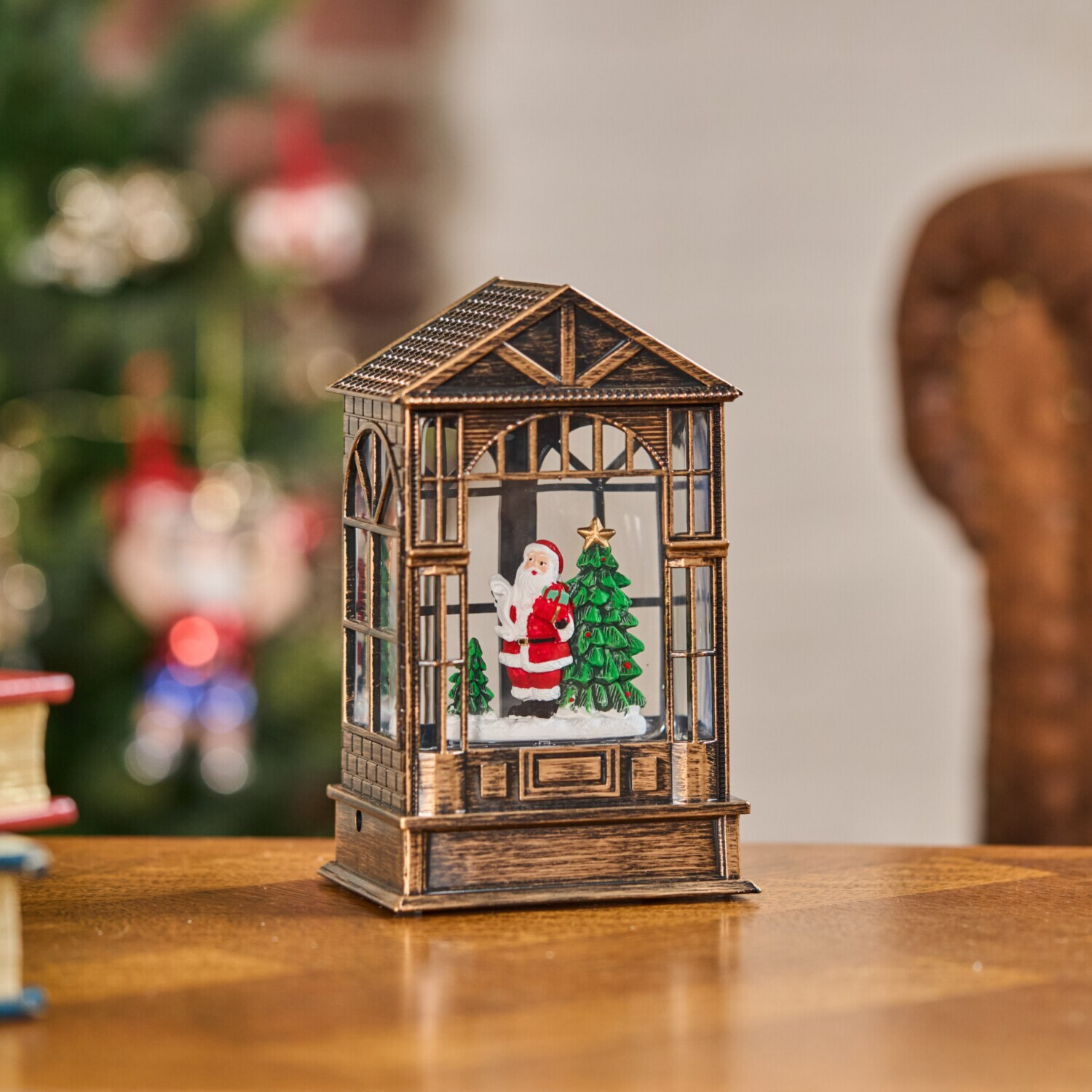 ライトアップで きらきら光る スノーイング スモールハウス ライトスタンド