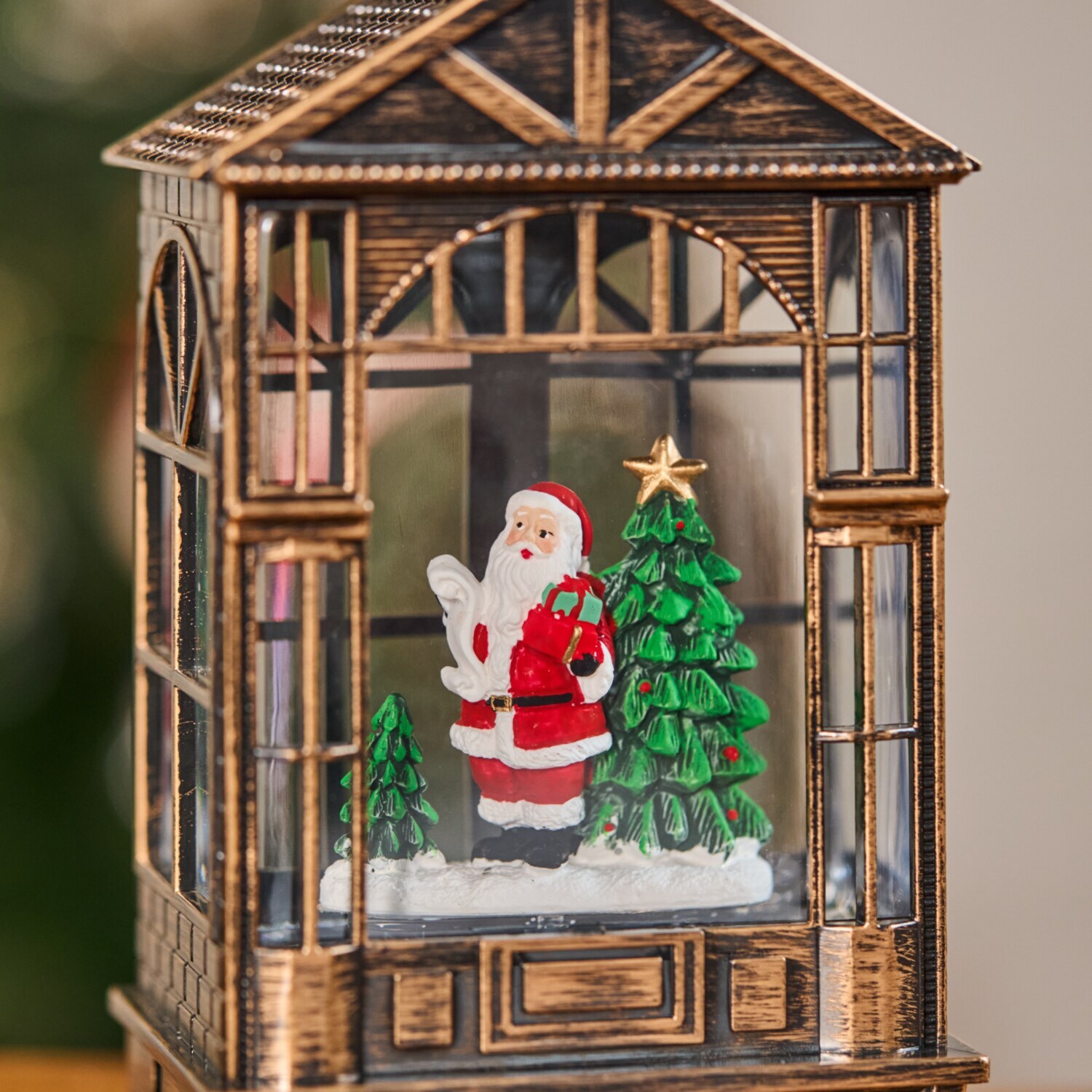 ライトアップで きらきら光る スノーイング スモールハウス ライトスタンド