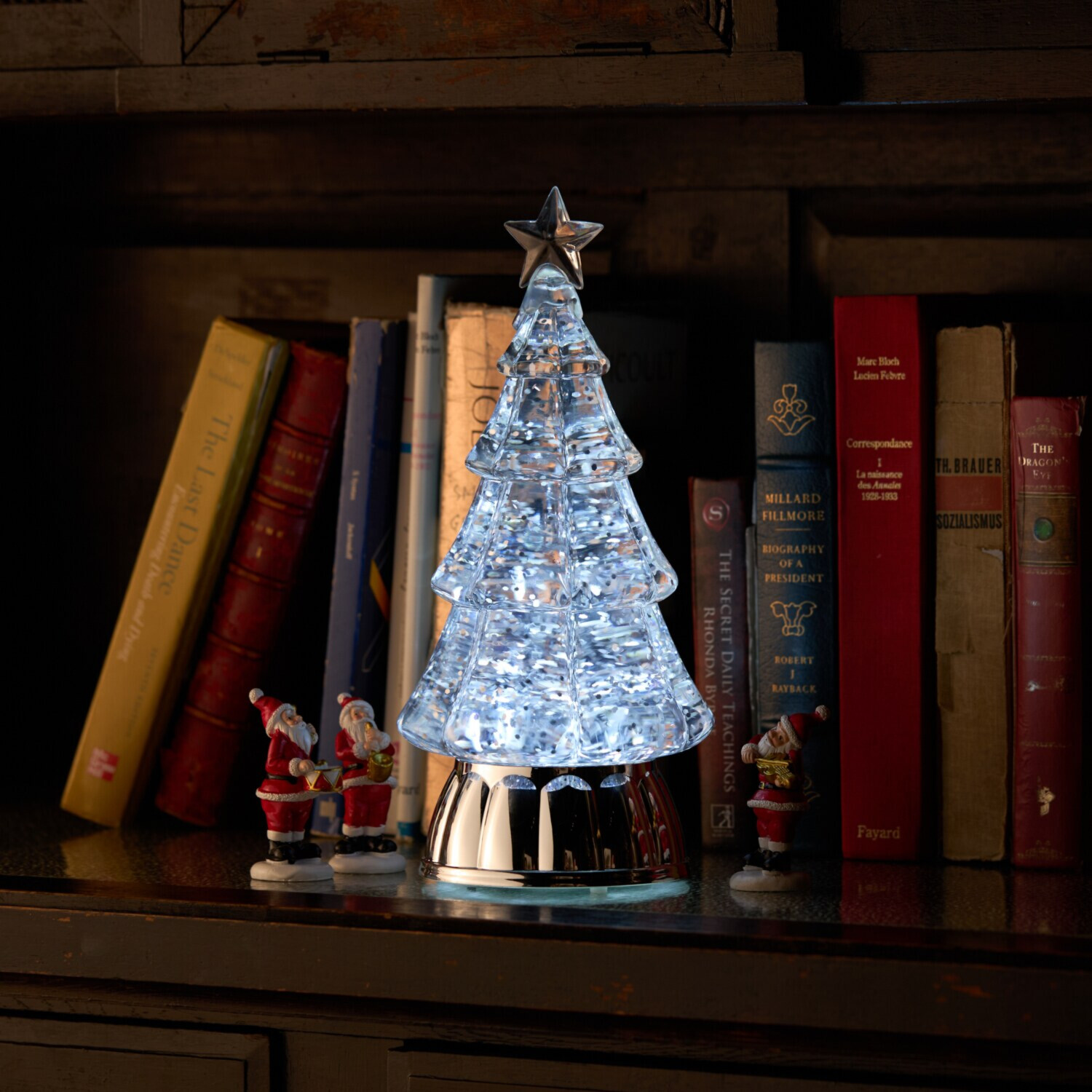 ライトアップで きらきら光る クリスマスツリー ライトスタンド