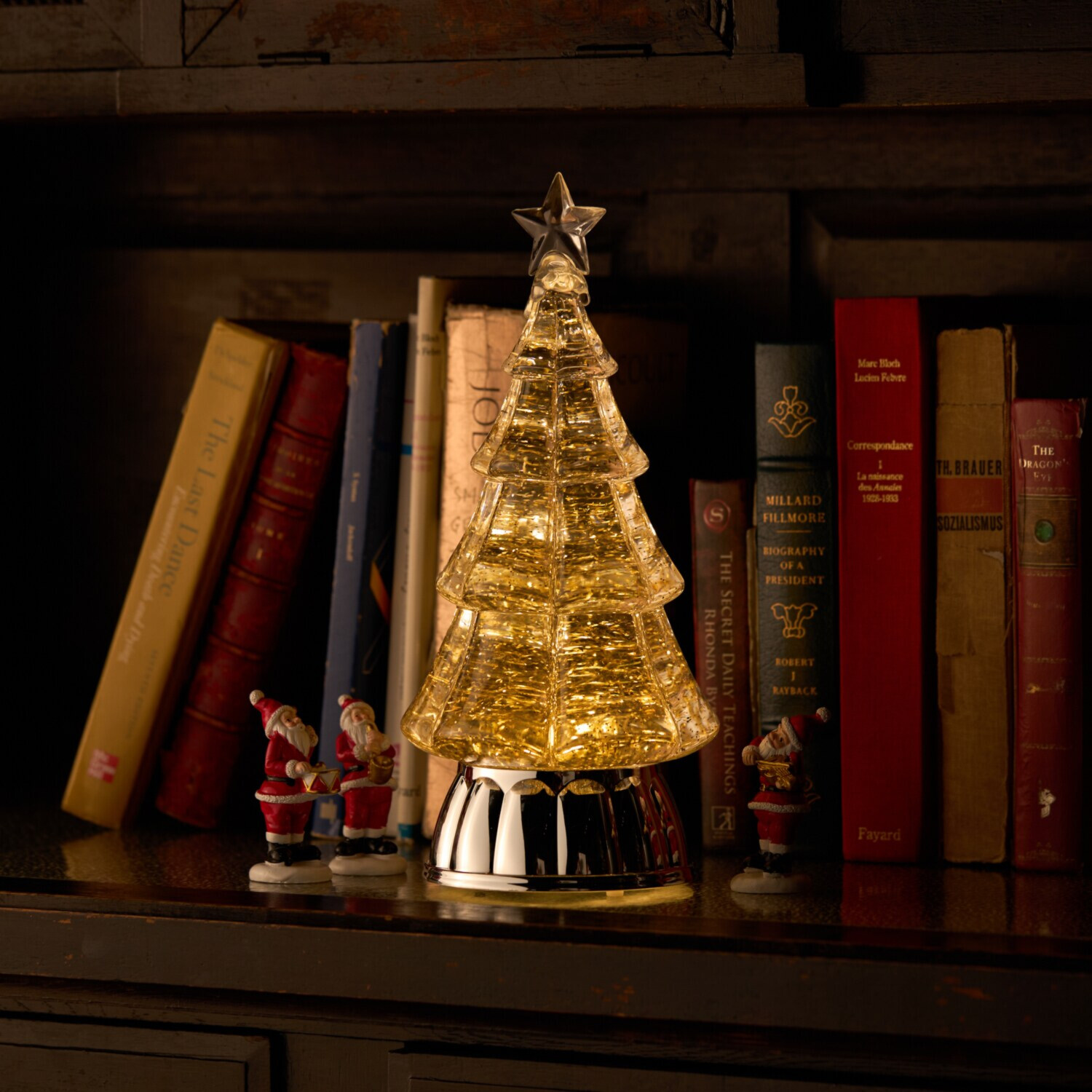 ライトアップで きらきら光る クリスマスツリー ライトスタンド