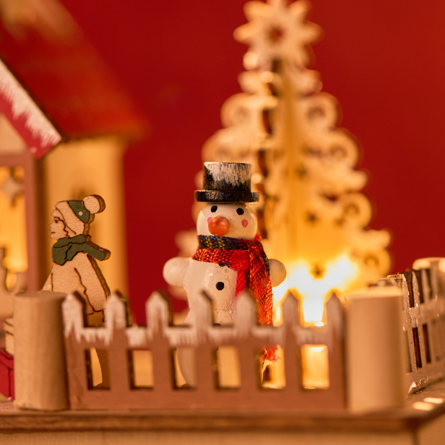 ウッドカレンダー ライトスタンド