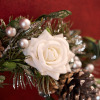ローズモティーフが映える デコレーションリース