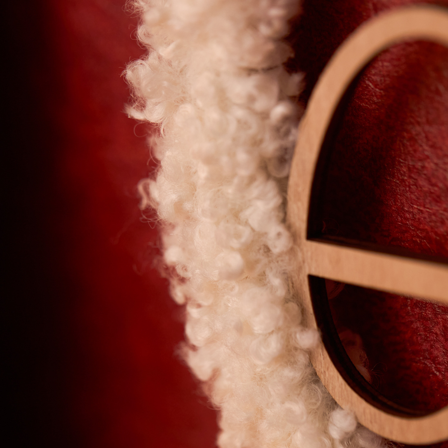 もこもこ素材が可愛い！ モコモコ クリスマスハンガー ＜ｍｅｒｒｙ ｃｈｒｉｓｔｍａｓ＞