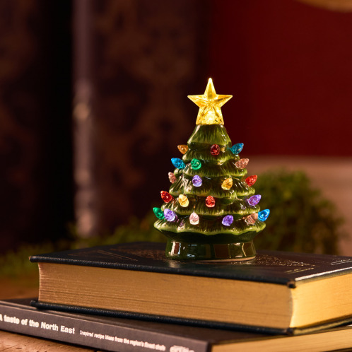 カラフルなオーナメント! セラミック製 ツリー型ライトスタンド カラフルなオーナメント! セラミック製 ツリー型ライトスタンド