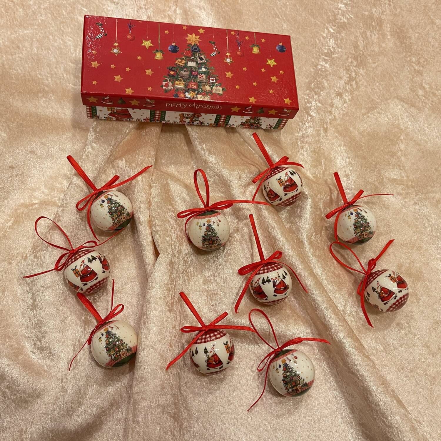 可愛いデザインの箱付き！ プリントシャインボール １０個セット