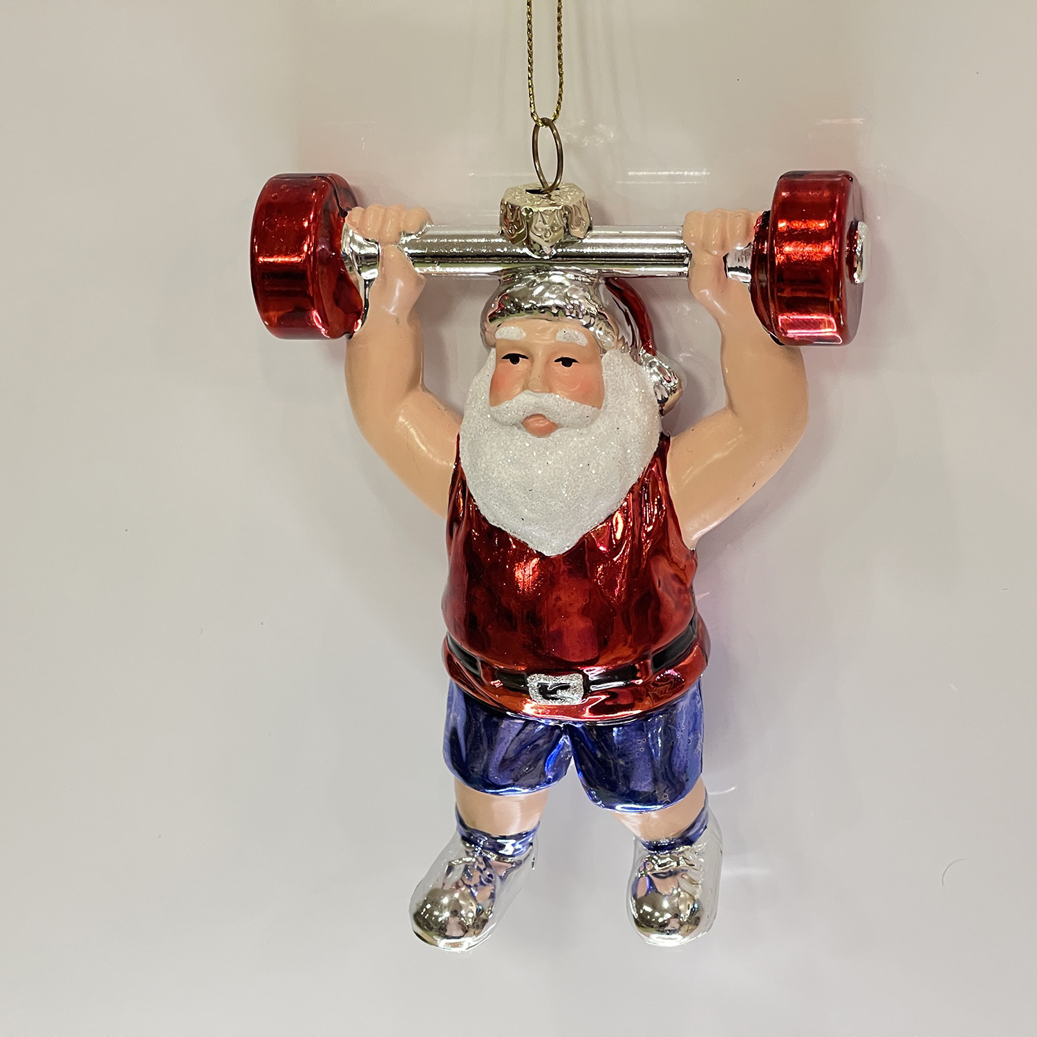 おもしろスタイル！ ユーモアたっぷり サンタオーナメント ２種セット