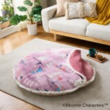 ムーミン モコモコ暖か バーガークッション ＜直径９０ｃｍ＞