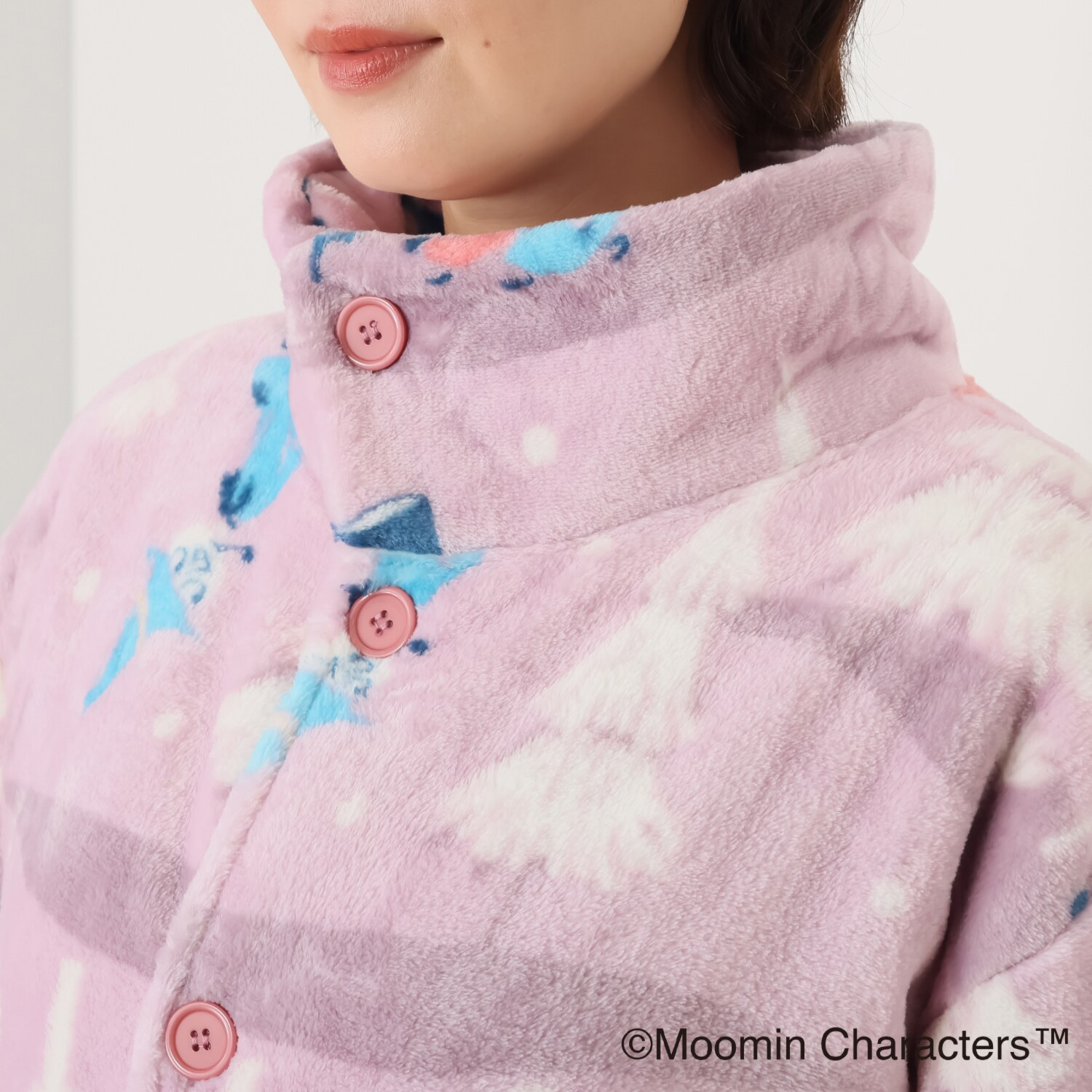 ムーミン モコモコ着る毛布