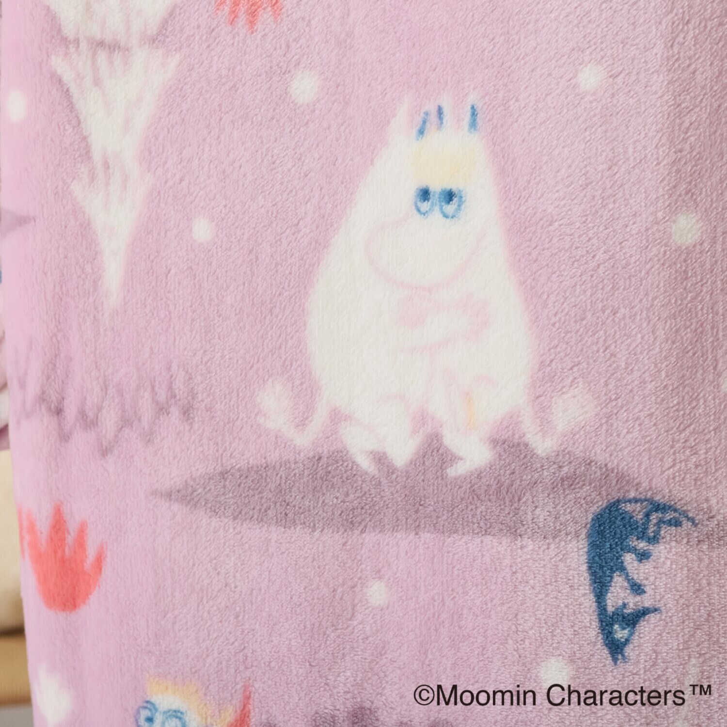ムーミン モコモコ着る毛布