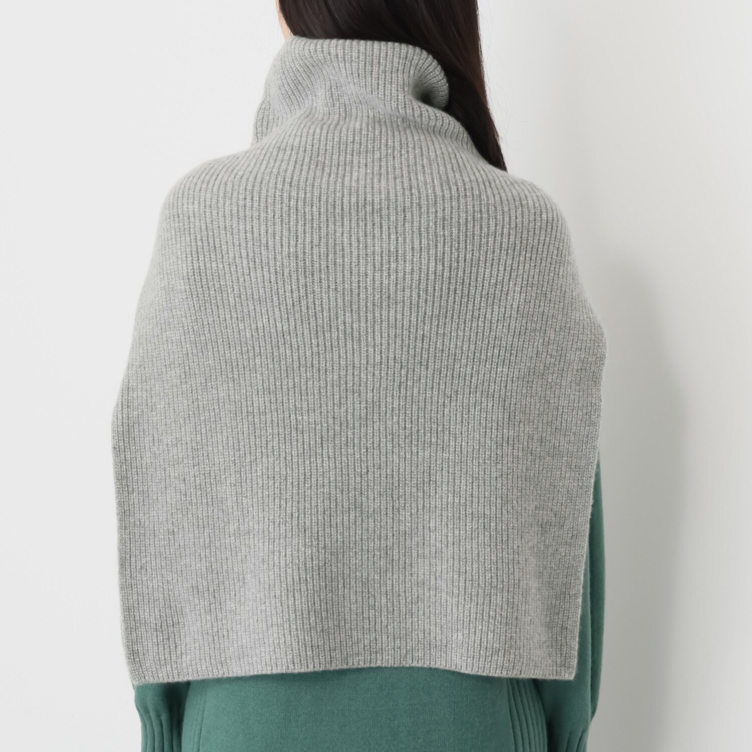 カシミコ カシミヤ１００％ ポンチョ