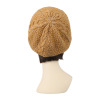 ベルモード ウール混 小つばニット帽
