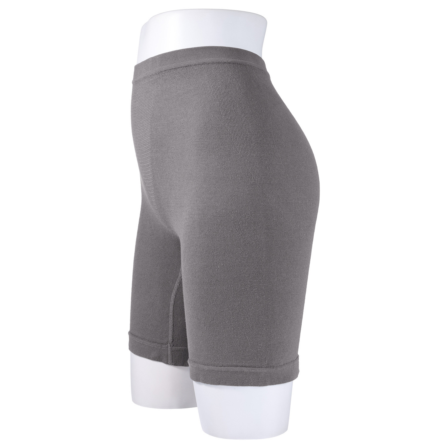 ジュエル ぐ〜んと伸びる やさしくフィット ヒアルロン酸加工 綿混素材の成型編 三分丈ボトム２枚セット