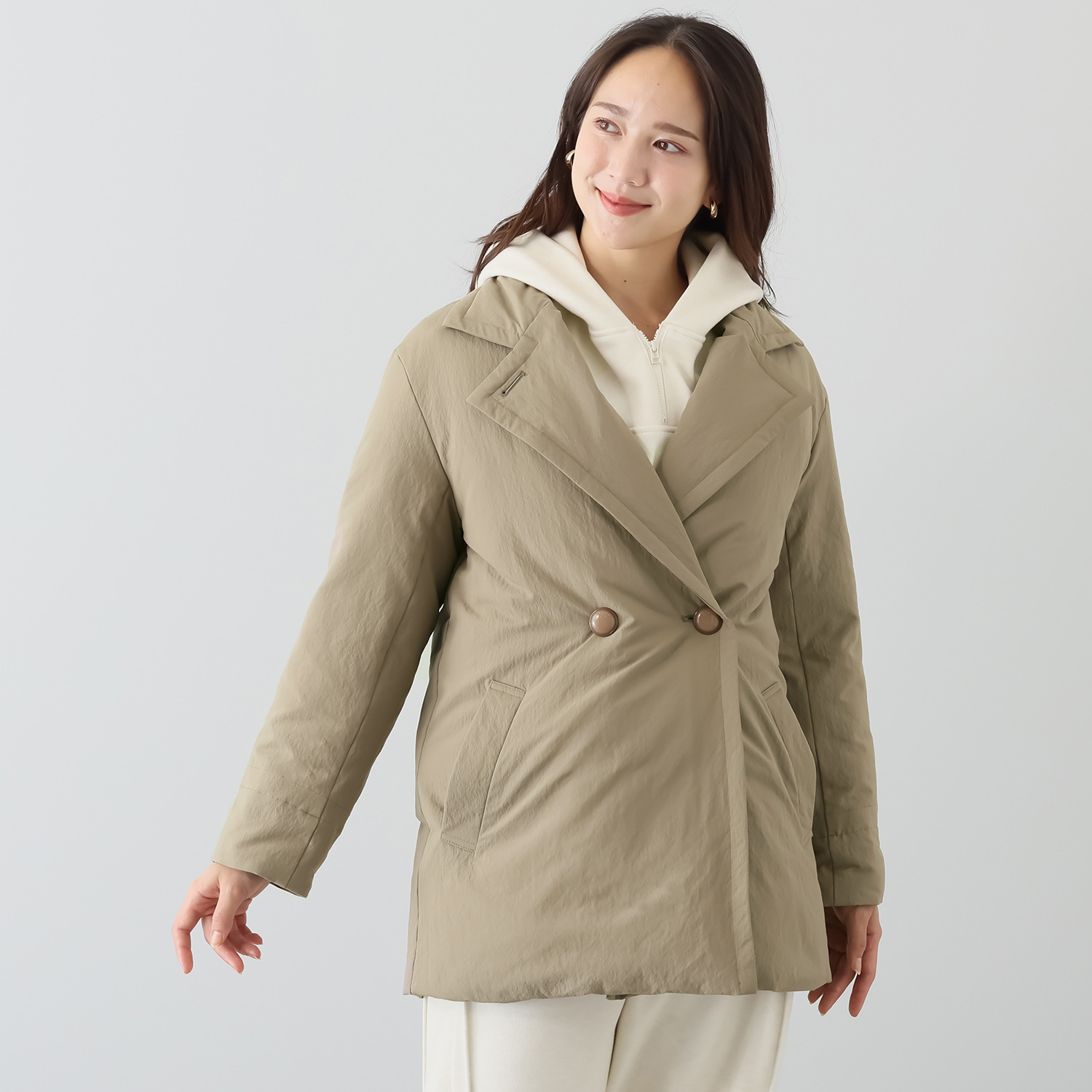 ミューリエ モリリンとの パートナーシップ モードな おふとんダウンジャケット