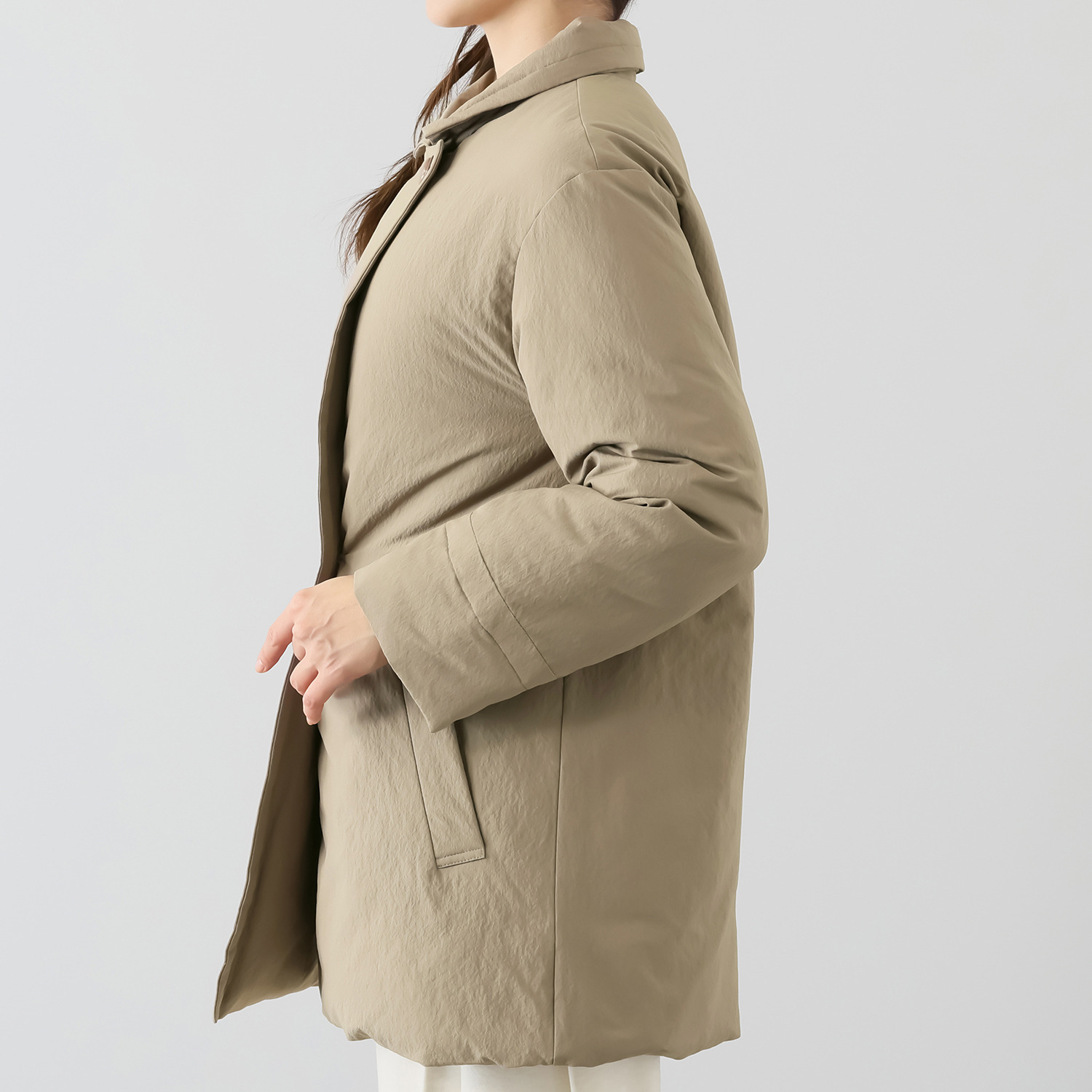 ミューリエ モリリンとの パートナーシップ モードな おふとんダウンジャケット