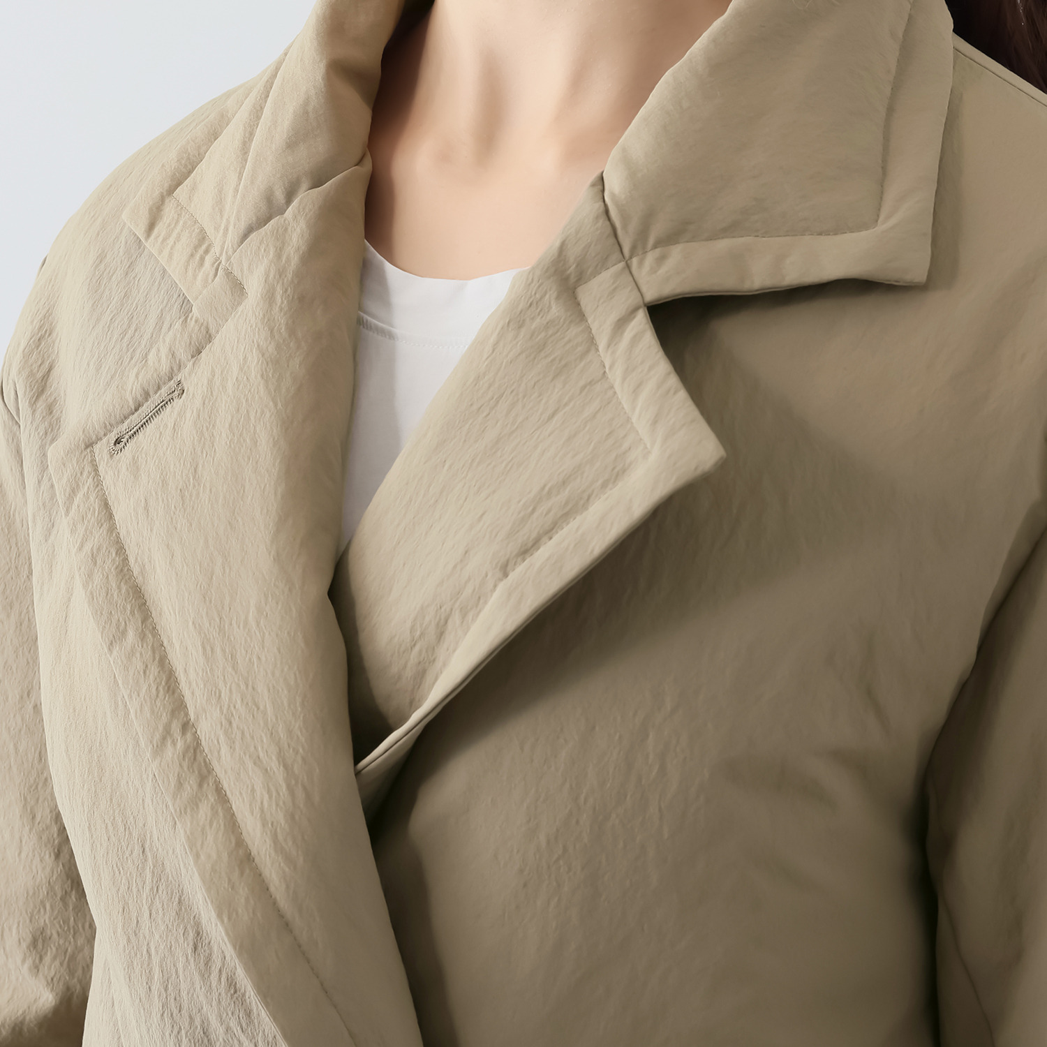 ミューリエ モリリンとの パートナーシップ モードな おふとんダウンジャケット