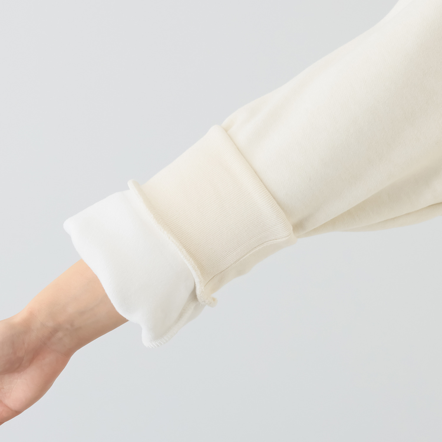 ミューリエ ジェットセッター気分で 快適おしゃれ 裏起毛フーディー