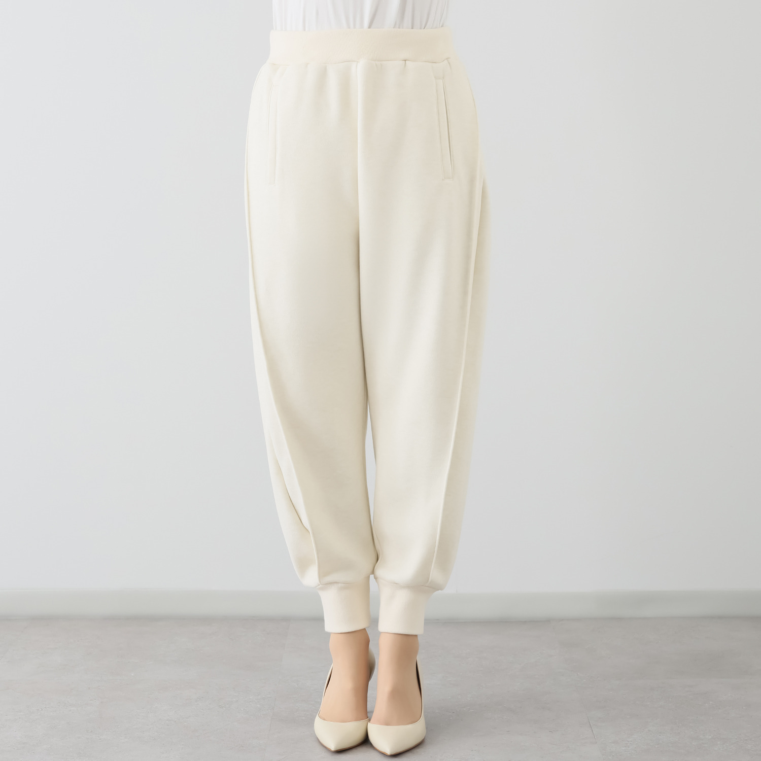 ミューリエ ジェットセッター気分で 快適おしゃれ 裏起毛パンツ