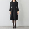 ニュイ ブラックフォーマル 洗濯機で洗える 前開きワンピース