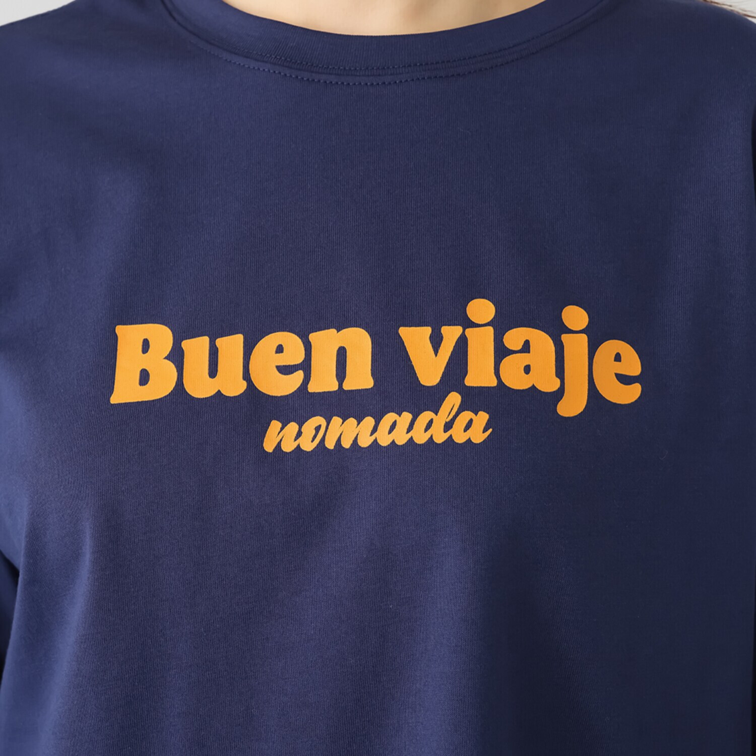 ラソエヌサーティスリー ディグリーズ ロゴプリント ロングＴシャツ