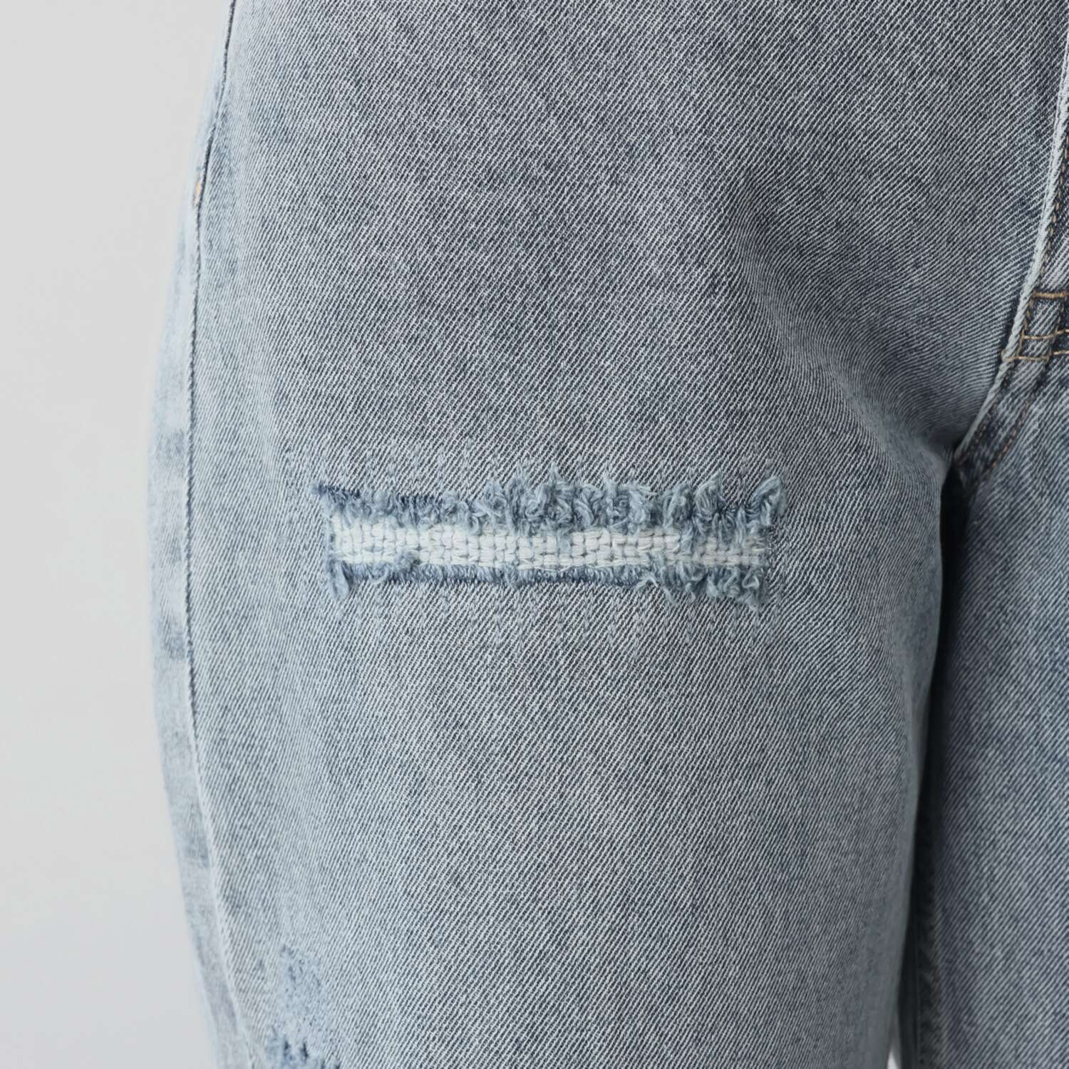 ラソエヌサーティスリー ディグリーズ ヴィンテージライク ストレートデニムパンツ