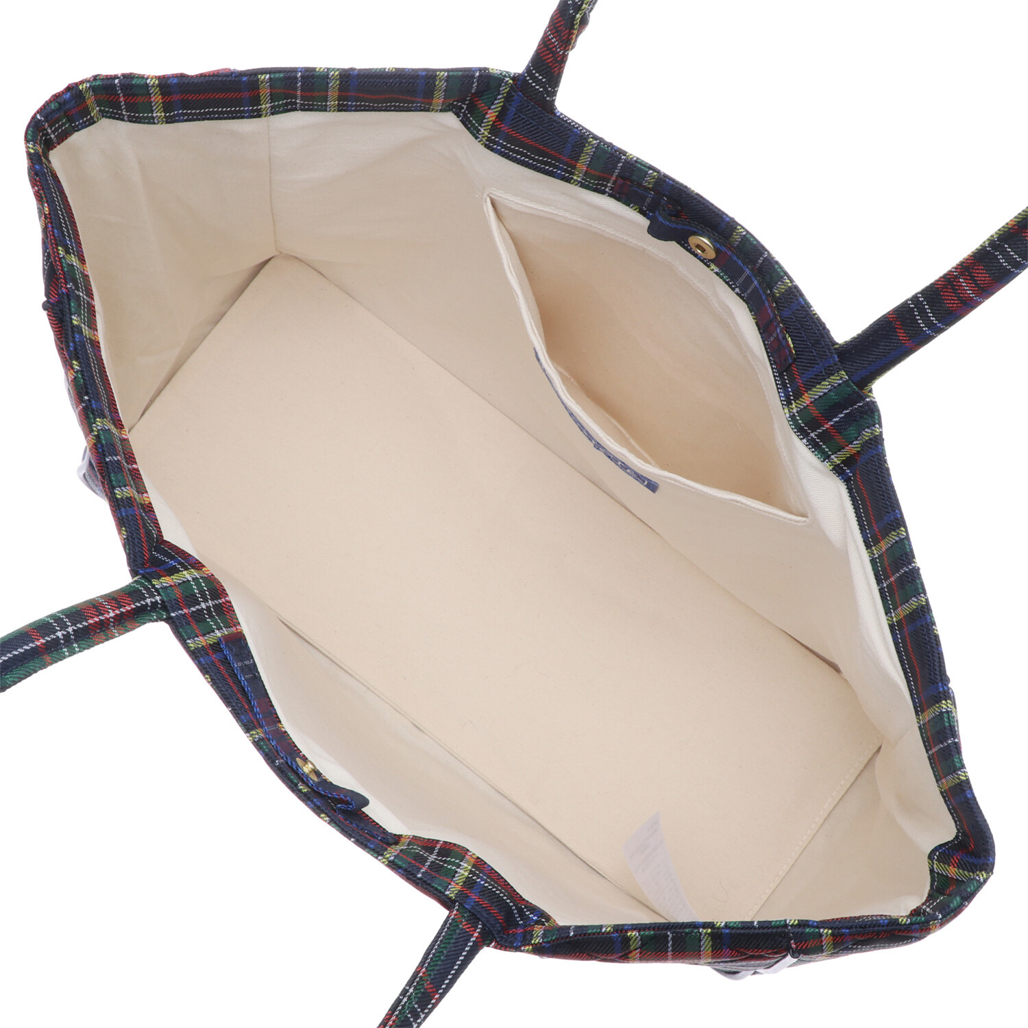 ルートート 程良いハリときちんと感！ チェック柄キルティング 大容量トートバッグ