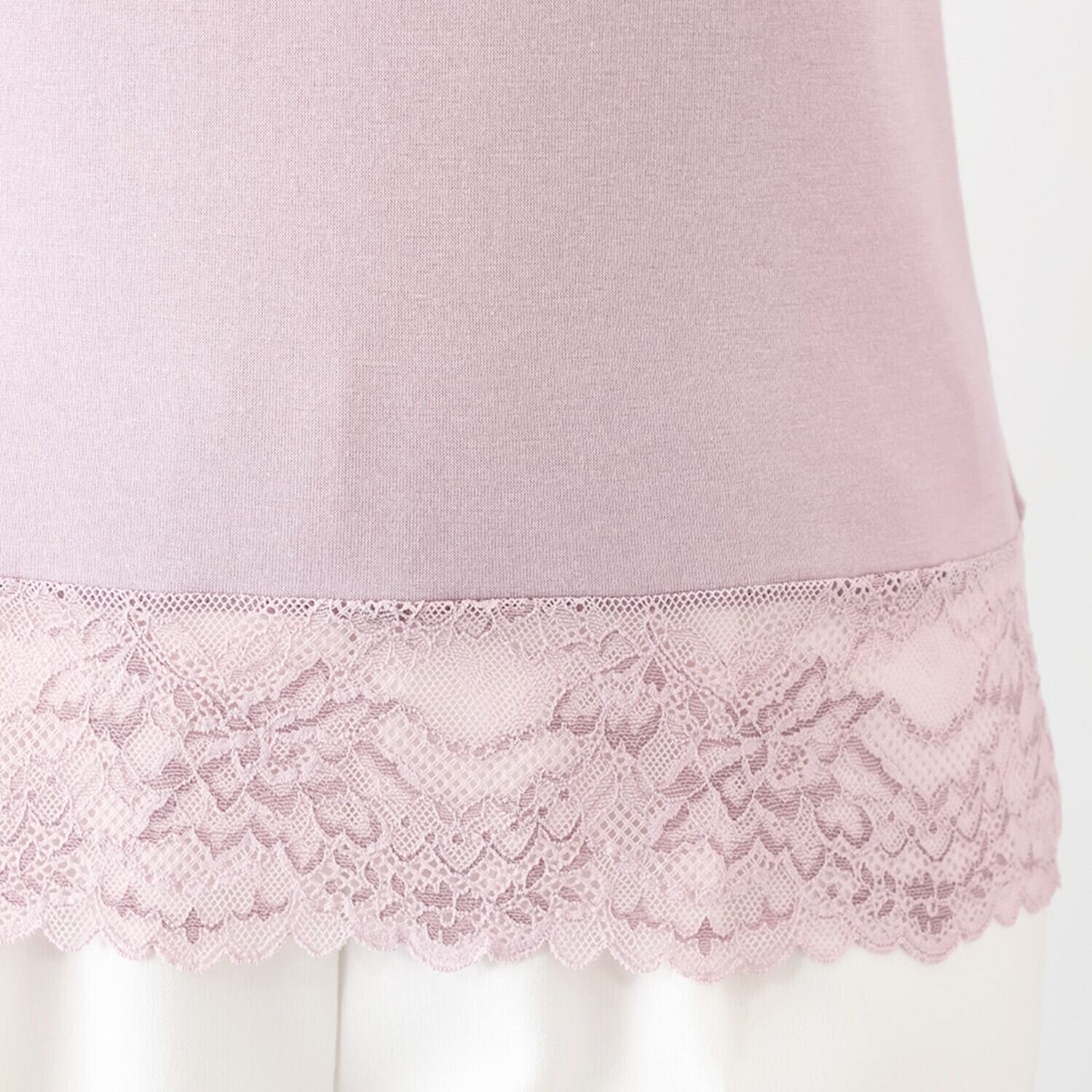 マリランテ 暖かい！蒸れにくい！ タケダレースアクセント エレガントプルオーバー デザイン違い２枚セット