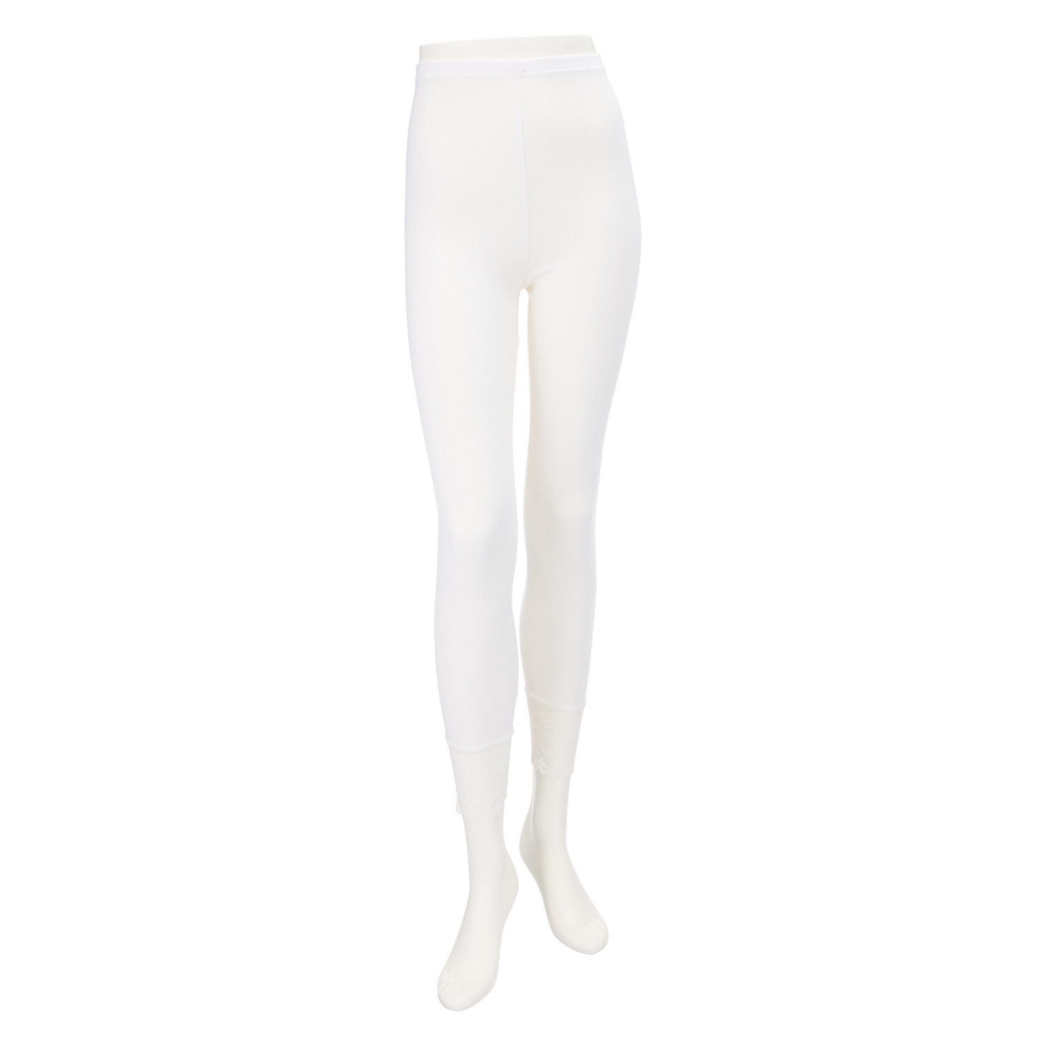 マリランテ 暖かい！蒸れにくい！ タケダレースアクセント エレガントレギンス