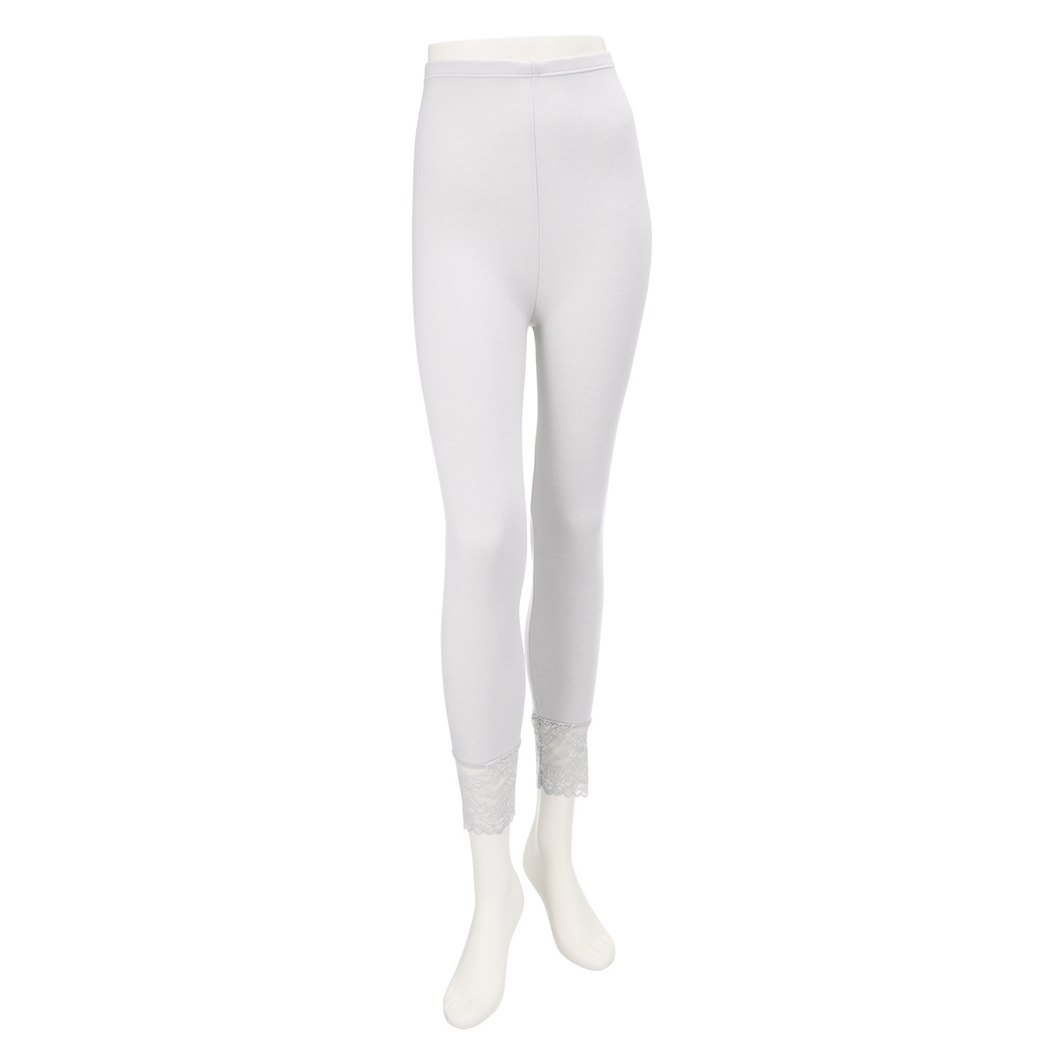 マリランテ 暖かい！蒸れにくい！ タケダレースアクセント エレガントレギンス